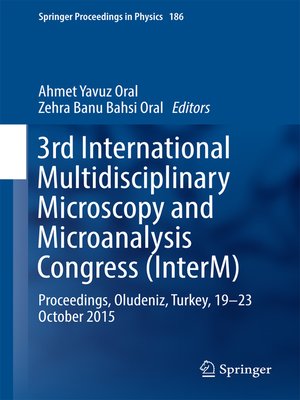 cover image of 3rd International Multidisciplinary Microscopy and Microanalysis Congress (InterM)